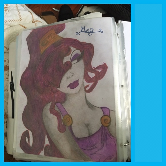 Meg, art by Cynthia Caratachea