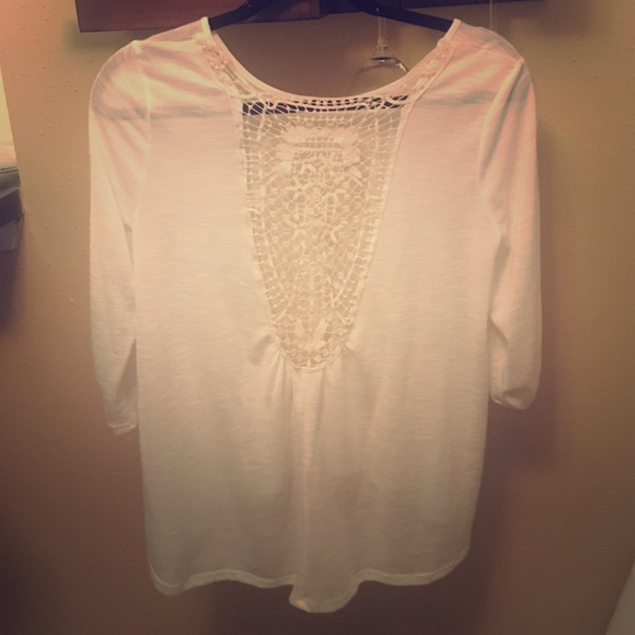 Open-Back Lace Top
