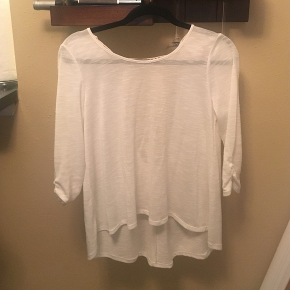 Open-Back Lace Top - Picture 2 of 3