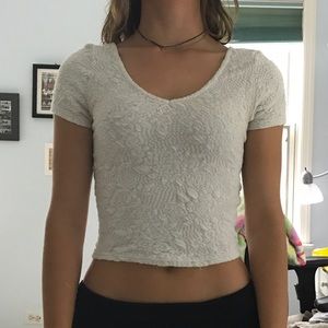TopShop Cropped Shirt