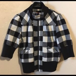 Zip-Front Bomber Jacket