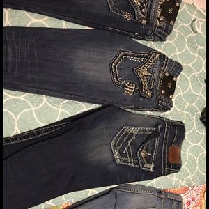 Miss me jeans and bke jeans