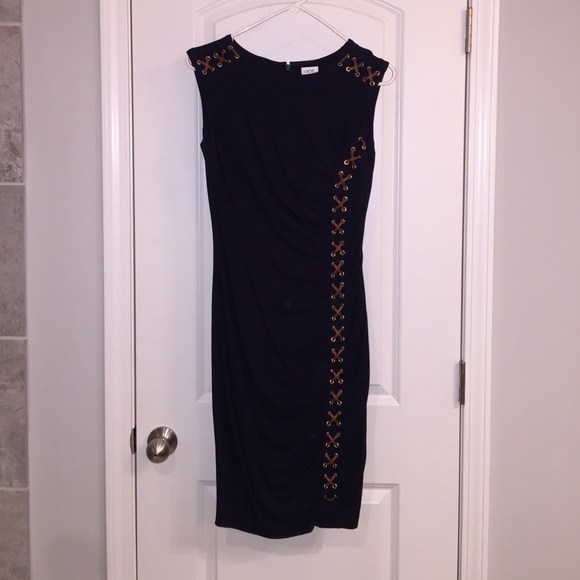 Navy Blue Cache Dress