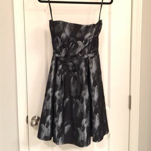 Black White House Black Market dress