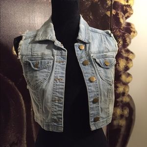 Denim vest
