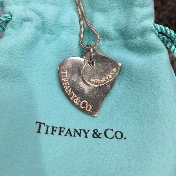 Tiffany&Co Double Hearts Necklace