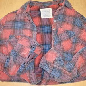 Free People "we the free" cord button down size S