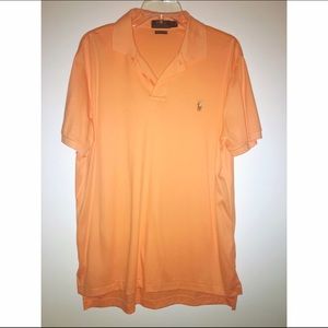 Orange Polo Ralph Lauren Shirt - Large
