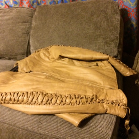 Leather Man does this jacket! In tan! - Picture 4 of 4