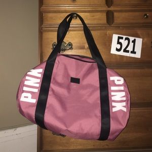 PINK duffel bag
