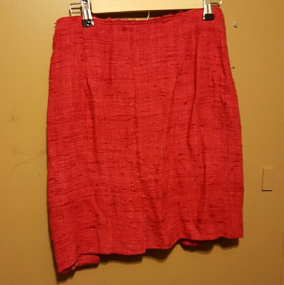Hot pink prada skirt