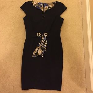 Donna Ricco little black dress