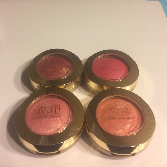 4 Milani Baked Blushes
