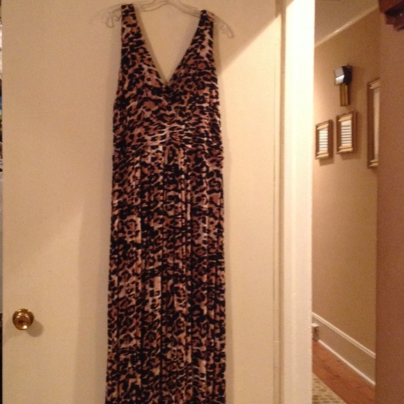 Slightly worn animal print dress