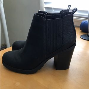 Black booties