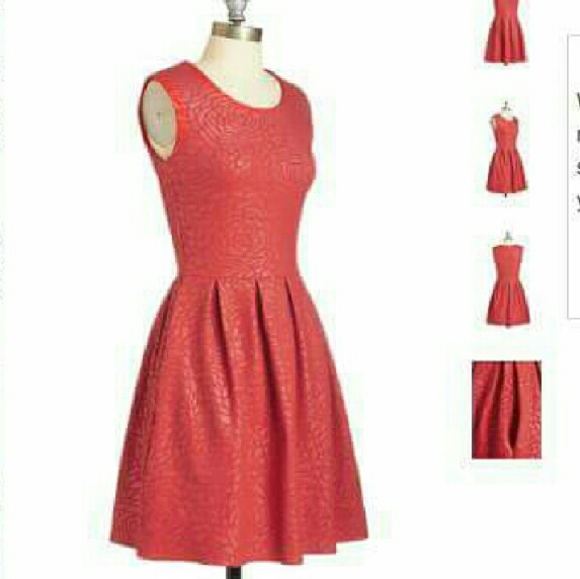 Modcloth Bouquet Greeting Dress