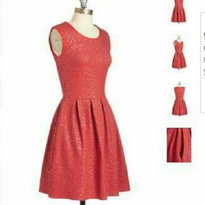 Modcloth Bouquet Greeting Dress