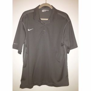Nike Grey Polo Shirt