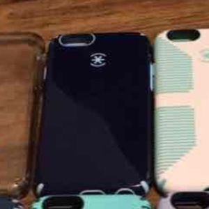 Navy iPhone 6/6s speck case