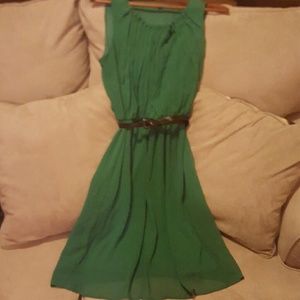 Beautiful Sheer Green Dress