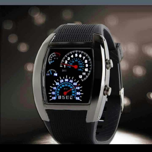 Men watch