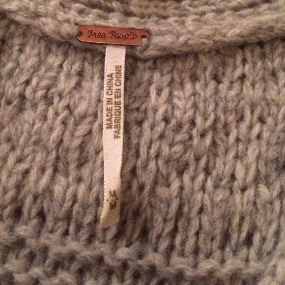 🦄 SOLD 🦄Rare Free People Knit Vest - Picture 3 of 4