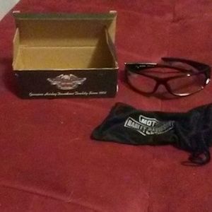 Harley-Davidson clear goggles black