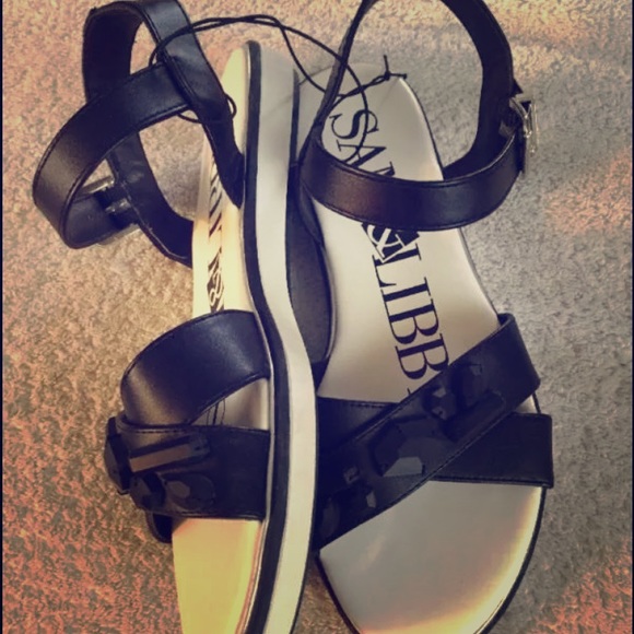 Sam and Libby Size 7 Jeweled Embellished Sandals