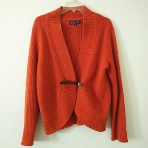 New York Jones Chunky Knit Cardigan Sweater