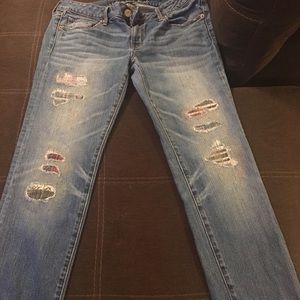 American Eagle Skinny Jeans.