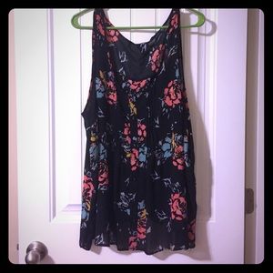 Chiffon tank top