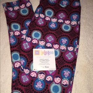 NWT LuLaRoe OS nesting dolls 🦄💗🦄
