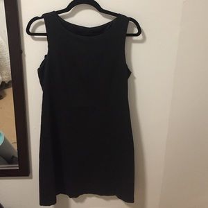 Theory black shift dress size 8