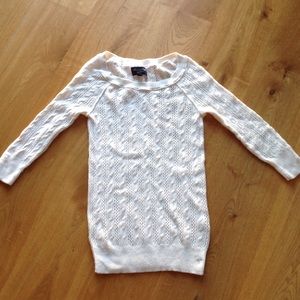 American eagle cotton cable sweater