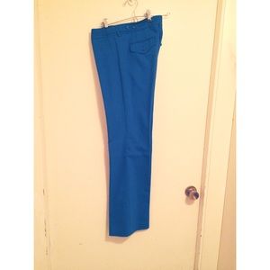 Royal Blue Columnist Dress Pants
