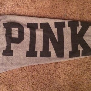 VS PINK grey capris