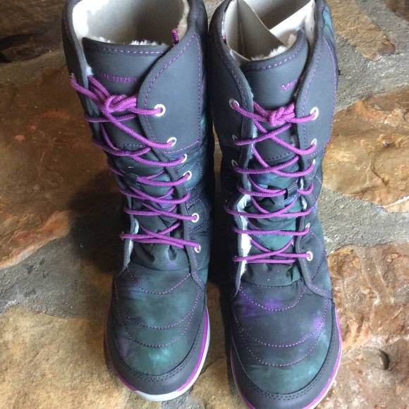 NWT Merrell Pechora Peak Winter Boots - Picture 3 of 4