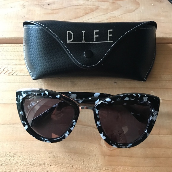 >>SALE<< DIFF Eyewear - Rose - Black/White - Picture 5 of 5