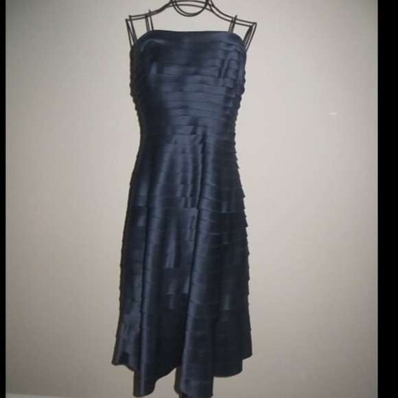 Navy blue dress