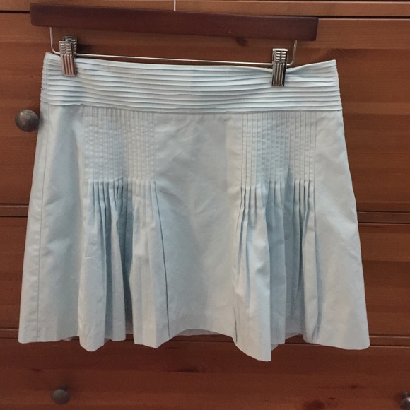 Jcrew pastel blue tennis skirt