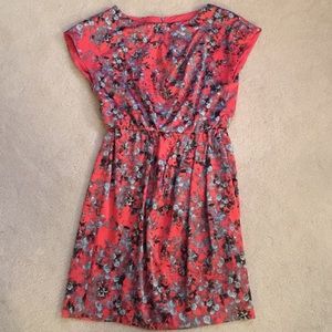Floral print dress