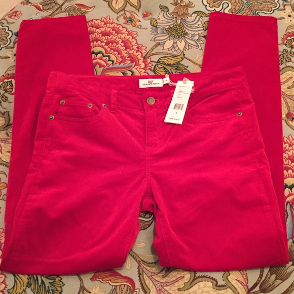 🍂VINEYARD VINES NWT Velveteen Skinny Jeans🍂