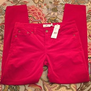 🍂VINEYARD VINES NWT Velveteen Skinny Jeans🍂