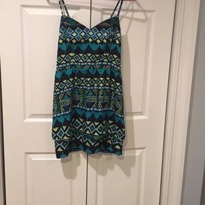 Bebe ikat dress worn one time