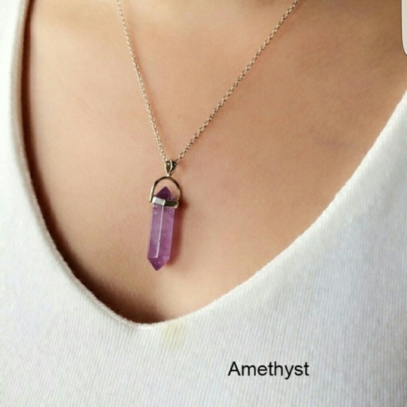 Jewelry - Amethyst Stone Necklace