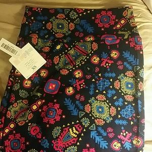 LuLaRoe Cassie XS pencil skirt NWT