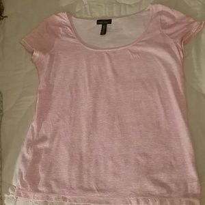 Lauren jeans company by Ralph Lauren pink top euc