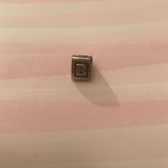 "B" Pandora Charm