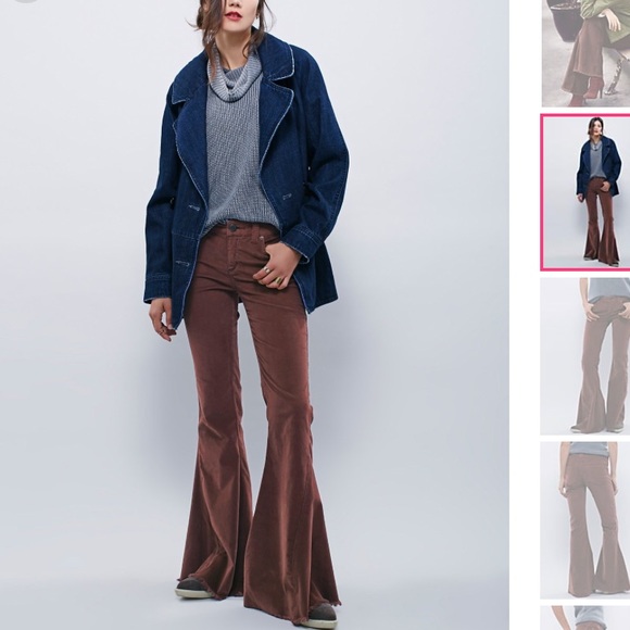 Free people cord super flare