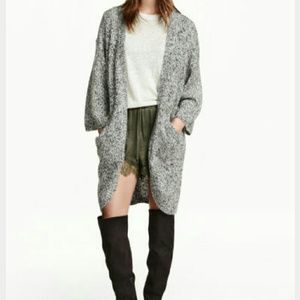 Chunky knit cardigan